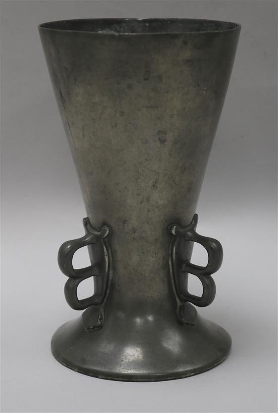 A Liberty Tudric vase height 18cm